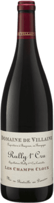 106,95 € Envio grátis | Vinho tinto Domaine de Villaine Les Champs Cloux Premier Cru A.O.C. Rully Borgonha França Pinot Preto Garrafa 75 cl