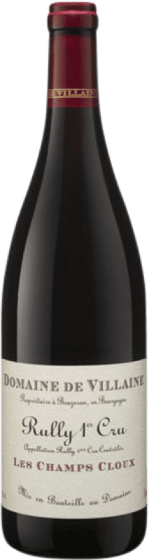 106,95 € Envio grátis | Vinho tinto Domaine de Villaine Les Champs Cloux Premier Cru A.O.C. Rully Borgonha França Pinot Preto Garrafa 75 cl