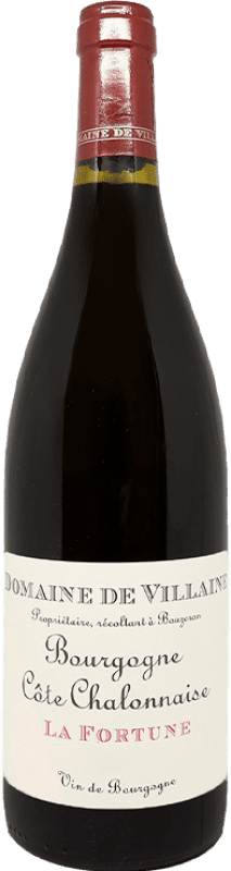 64,95 € Kostenloser Versand | Rotwein Domaine de Villaine Côte Chalonnaise La Fortune A.O.C. Bourgogne Burgund Frankreich Spätburgunder Ökologisch Flasche 75 cl