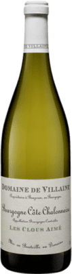 26,95 € Envio grátis | Vinho branco Villaine Côte Chalonnaise Les Clous Aimé A.O.C. Bourgogne Borgonha França Chardonnay Garrafa 75 cl