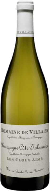 26,95 € 免费送货 | 白酒 Villaine Côte Chalonnaise Les Clous Aimé A.O.C. Bourgogne 勃艮第 法国 Chardonnay 瓶子 75 cl