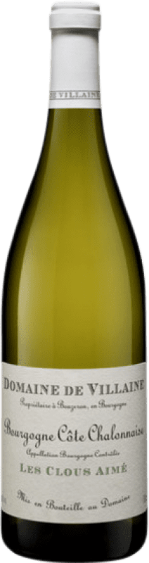 26,95 € Envío gratis | Vino blanco Villaine Côte Chalonnaise Les Clous Aimé A.O.C. Bourgogne Borgoña Francia Chardonnay Botella 75 cl