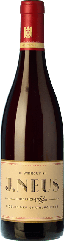 21,95 € Бесплатная доставка | Красное вино J. Neus Ingelheim Q.b.A. Rheinhessen Rheinhessen Германия Pinot Black бутылка 75 cl