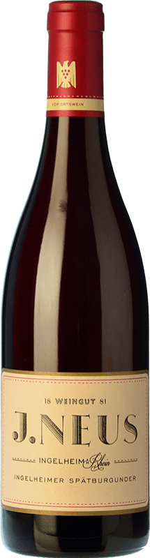 22,95 € Kostenloser Versand | Rotwein J. Neus Ingelheim Q.b.A. Rheinhessen Rheinhessen Deutschland Spätburgunder Flasche 75 cl