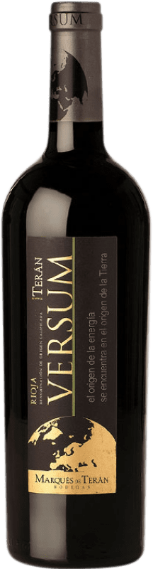 19,95 € Kostenloser Versand | Rotwein Marqués de Terán Versum Crianza — Kurze Fassreifung D.O.Ca. Rioja La Rioja Spanien Tempranillo Flasche 75 cl