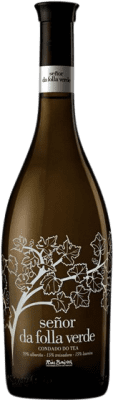 17,95 € Free Shipping | White Wine Marqués de Vizhoja Señor da Folla Verde D.O. Rías Baixas Galicia Spain Loureiro, Treixadura, Albariño — Albarinho 75 cl