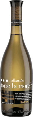 13,95 € Kostenloser Versand | Weißwein Marqués de Vizhoja Torre la Moreira D.O. Rías Baixas Galizien Spanien Albariño — Albarinho Flasche 75 cl