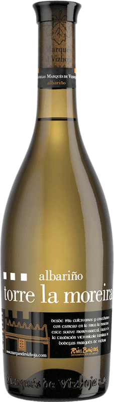 13,95 € Envoi gratuit | Vin Blanc Marqués de Vizhoja Torre la Moreira D.O. Rías Baixas Galice Espagne Albariño — Albarinho Bouteille 75 cl