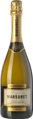 12,95 € Kostenloser Versand | Weißer Sekt Marsuret Extra Seco — Extra Trocken D.O.C. Prosecco Venetien Italien Glera 75 cl