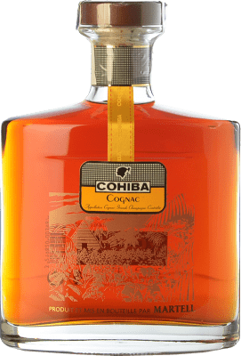 417,95 € Envio grátis | Conhaque Cognac Martell Cohiba A.O.C. Cognac França 70 cl