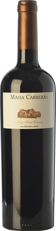 26,95 € Free Shipping | Red Wine Martí Fabra Masia Carreras Crianza — Aged D.O. Empordà Catalonia Spain Tempranillo, Syrah — Shiraz, Garnacha — Grenache, Cabernet Sauvignon, Cariñena — Carignan Bottle 75 cl