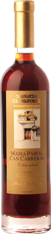 29,95 € Envío gratis | Vino Dulce Martí Fabra Masia Pairal Can Carreras Garnatxa D.O. Empordà Cataluña España Garnacha Botella Medium 50 cl