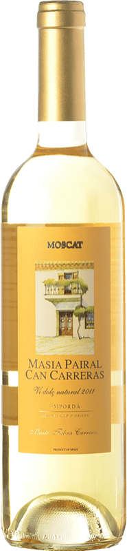 11,95 € Free Shipping | Sweet Wine Martí Fabra Masia Pairal Can Carreras Moscat D.O. Empordà Catalonia Spain Muscat Bottle 75 cl