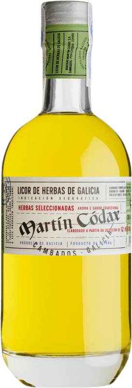 19,95 € Бесплатная доставка | Травяной ликёр Martín Códax D.O. Orujo de Galicia Галисия Испания Бутылка 70 cl