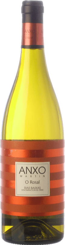 9,95 € 免费送货 | 白酒 Martín Códax Anxo D.O. Rías Baixas 加利西亚 西班牙 Loureiro, Albariño, Caíño White 瓶子 75 cl