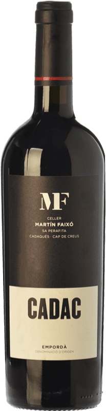 39,95 € Бесплатная доставка | Красное вино Martín Faixó MF Cadac Crianza — Крианса D.O. Empordà Каталония Испания Garnacha — Гренаш, Cabernet Sauvignon — Каберне Совиньон 75 cl