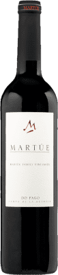 10,95 € Envío gratis | Vino tinto Martúe Joven D.O.P. Vino de Pago Campo de la Guardia Castilla la Mancha España Tempranillo, Merlot, Syrah, Cabernet Sauvignon Botella 75 cl