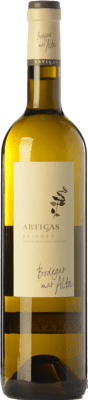 33,95 € Envío gratis | Vino blanco Mas Alta Artigas Blanc Crianza D.O.Ca. Priorat Cataluña España Garnacha Blanca, Macabeo, Pedro Ximénez Botella 75 cl