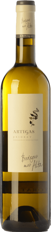 34,95 € Бесплатная доставка | Белое вино Mas Alta Artigas Blanc старения D.O.Ca. Priorat Каталония Испания Grenache White, Macabeo, Pedro Ximénez бутылка 75 cl