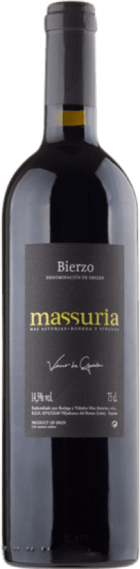 33,95 € Kostenloser Versand | Rotwein Más Asturias Massuria Alterung D.O. Bierzo Kastilien und León Spanien Mencía Flasche 75 cl