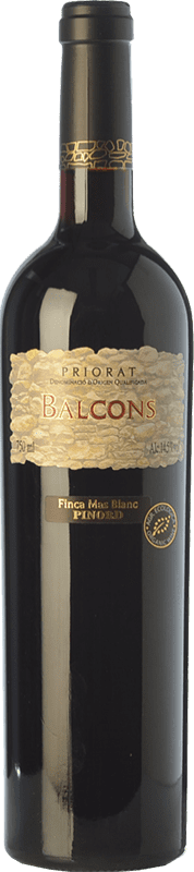 43,95 € Free Shipping | Red wine Mas Blanc Balcons Aged D.O.Ca. Priorat Catalonia Spain Merlot, Grenache, Cabernet Sauvignon, Carignan Bottle 75 cl