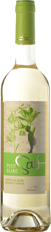 13,95 € Бесплатная доставка | Белое вино Blanch i Jové Petit Saó Blanc D.O. Costers del Segre Каталония Испания Grenache White, Macabeo бутылка 75 cl