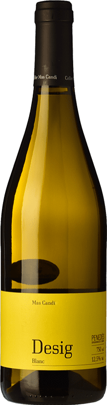 13,95 € Бесплатная доставка | Белое вино Mas Candí Desig D.O. Penedès Каталония Испания Xarel·lo бутылка 75 cl