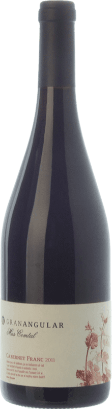 17,95 € Бесплатная доставка | Красное вино Mas Comtal Gran Angular старения D.O. Penedès Каталония Испания Cabernet Franc бутылка 75 cl