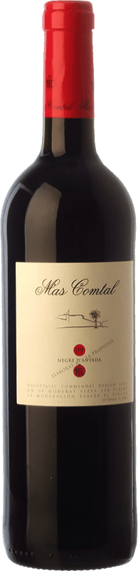 17,95 € 免费送货 | 红葡萄酒 Mas Comtal d'Anyada 年轻的 D.O. Penedès 加泰罗尼亚 西班牙 Merlot — 梅洛, Garnacha — 歌海娜 Eco — 生态 有机 天然 75 cl