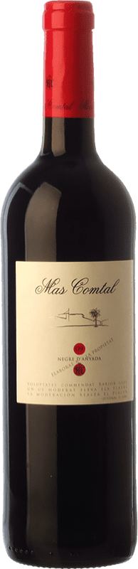 12,95 € 免费送货 | 红酒 Mas Comtal Negre d'Anyada 年轻的 D.O. Penedès 加泰罗尼亚 西班牙 Merlot, Grenache 瓶子 75 cl