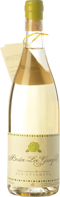14,95 € Envío gratis | Vino blanco Mas de la Caçadora Rosa La Guapa Blanc D.O. Montsant Cataluña España Garnacha Blanca, Moscatel de Alejandría Botella 75 cl