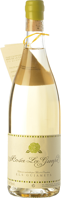 14,95 € Spedizione Gratuita | Vino bianco Mas de la Caçadora Rosa La Guapa Blanc D.O. Montsant Catalogna Spagna Grenache Bianca, Moscato d'Alessandria Bottiglia 75 cl