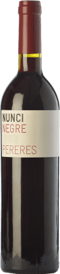 34,95 € Free Shipping | Red wine Mas de les Pereres Nunci Negre Aged D.O.Ca. Priorat Catalonia Spain Syrah, Grenache, Cabernet Sauvignon, Carignan, Cabernet Franc Bottle 75 cl