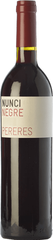 27,95 € Free Shipping | Red wine Mas de les Pereres Nunci Negre Crianza D.O.Ca. Priorat Catalonia Spain Syrah, Grenache, Cabernet Sauvignon, Carignan, Cabernet Franc Bottle 75 cl