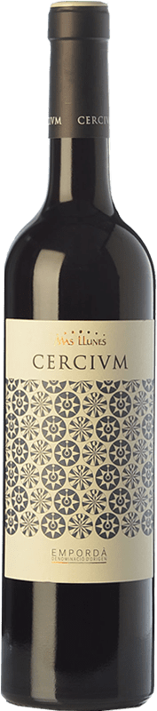 12,95 € Free Shipping | Red wine Mas Llunes Cercium Joven D.O. Empordà Catalonia Spain Syrah, Grenache, Samsó Bottle 75 cl