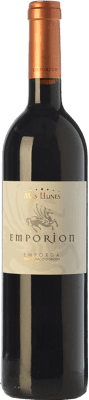 24,95 € Free Shipping | Red Wine Mas Llunes Emporion Crianza — Aged D.O. Empordà Catalonia Spain Syrah — Shiraz, Cabernet Sauvignon Bottle 75 cl
