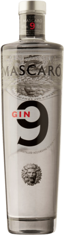 26,95 € Free Shipping | Gin Mascaró Gin 9 Catalonia Spain Bottle 70 cl