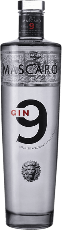 28,95 € Бесплатная доставка | Джин Mascaró Gin 9 Каталония Испания бутылка 70 cl