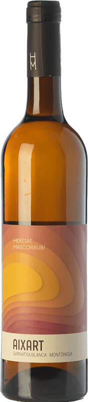 18,95 € Бесплатная доставка | Белое вино Mascorrubí Aixart Blanc старения D.O. Catalunya Каталония Испания Grenache White, Parellada бутылка 75 cl