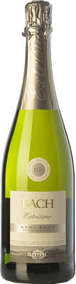 6,95 € 免费送货 | 白起泡酒 Bach Extrísimo 半干半甜 年轻的 D.O. Cava 加泰罗尼亚 西班牙 Macabeo, Xarel·lo, Parellada 瓶子 75 cl