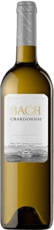 8,95 € Kostenloser Versand | Weißwein Bach D.O. Penedès Katalonien Spanien Chardonnay 75 cl