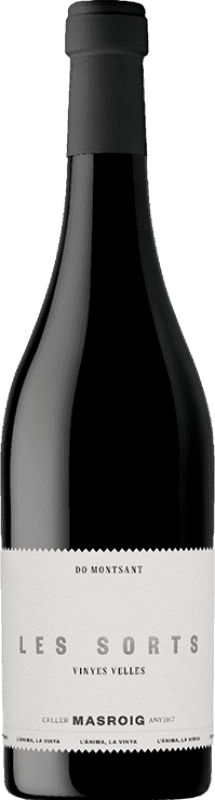21,95 € Free Shipping | Red wine Masroig Les Sorts Vinyes Velles Aged D.O. Montsant Catalonia Spain Syrah, Grenache, Cabernet Sauvignon, Carignan Bottle 75 cl