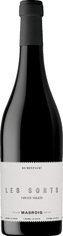 25,95 € Kostenloser Versand | Rotwein Masroig Les Sorts Vinyes Velles Alterung D.O. Montsant Katalonien Spanien Syrah, Grenache, Cabernet Sauvignon, Carignan Flasche 75 cl