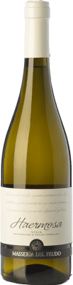13,95 € Envío gratis | Vino blanco Masseria del Feudo Haermosa I.G.T. Terre Siciliane Sicilia Italia Chardonnay Botella 75 cl