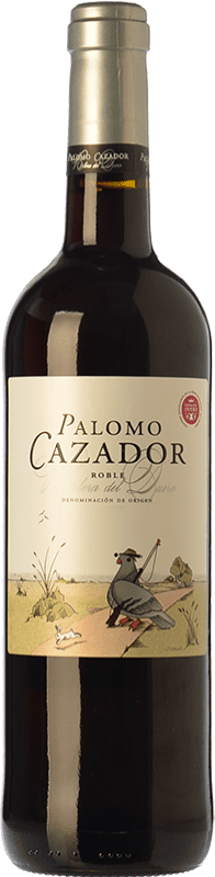 11,95 € Free Shipping | Red Wine Pago de Mataveras Palomo Cazador Oak D.O. Ribera del Duero Castilla y León Spain Tempranillo, Merlot 75 cl