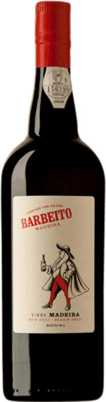 16,95 € Spedizione Gratuita | Vino fortificato Barbeito Medium Sweet I.G. Madeira Madera Portogallo Tinta Negra Mole 3 Anni Bottiglia 75 cl
