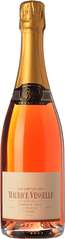 44,95 € Envío gratis | Espumoso rosado Maurice Vesselle Rosé Brut Joven A.O.C. Champagne Champagne Francia Pinot Negro Botella 75 cl