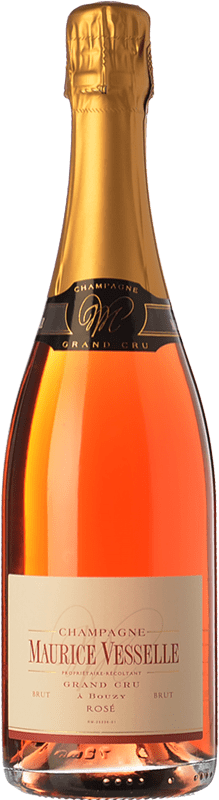 46,95 € Spedizione Gratuita | Spumante rosato Maurice Vesselle Rosé Brut Giovane A.O.C. Champagne champagne Francia Pinot Nero Bottiglia 75 cl