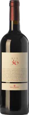 74,95 € Envoi gratuit | Vin Rouge Mazzei Mix 36 I.G.T. Toscana Toscane Italie Sangiovese 75 cl