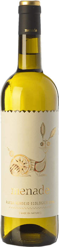 13,95 € Spedizione Gratuita | Vino Bianco Menade D.O. Rueda Castilla y León Spagna Verdejo Eco — Biologico 75 cl